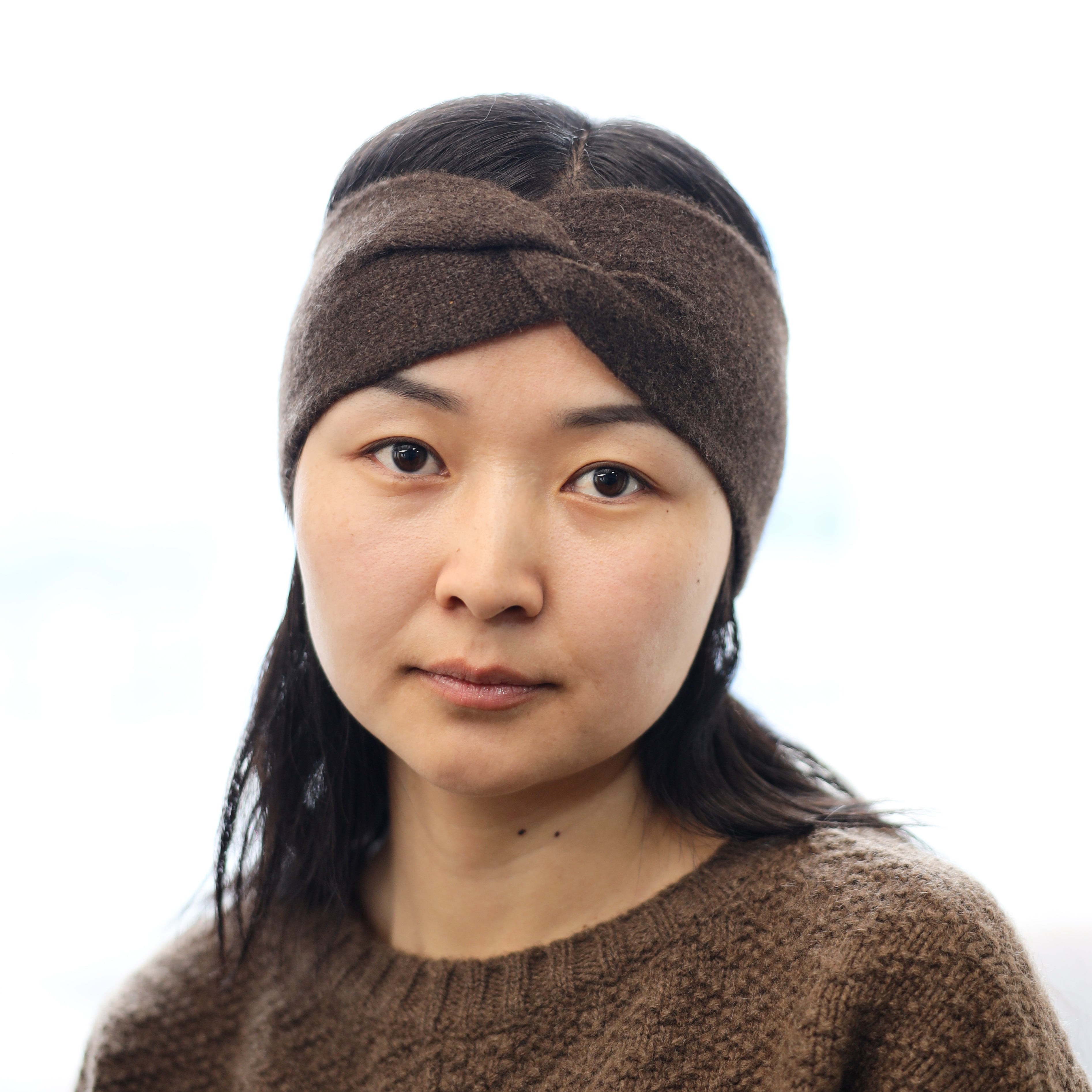 Pure Natural Yak Wool Ear Muff Winter Head Wrap Eco Natural Stylish Soft Headband