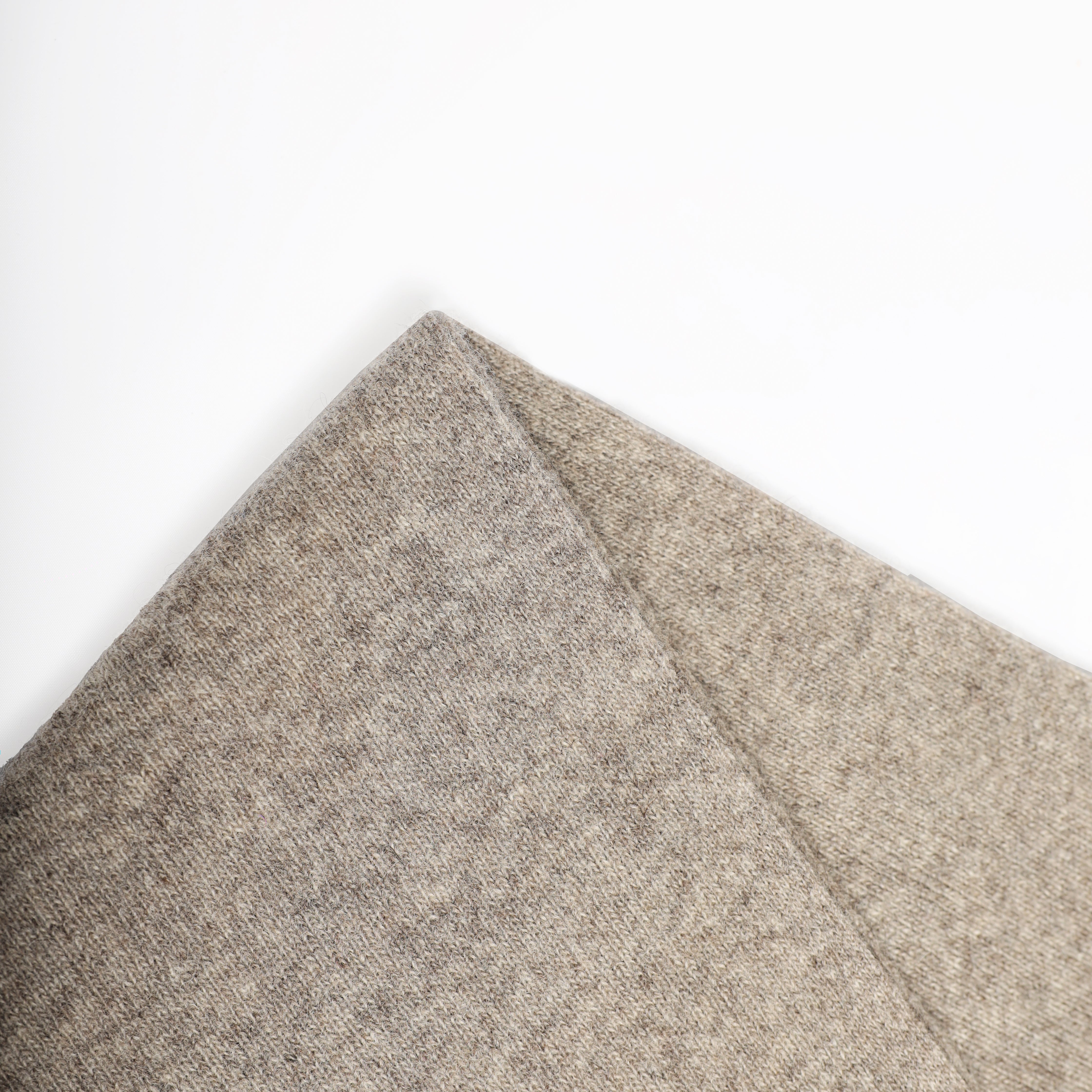 Yak Wool Scarf Mongolian Natural Yak Down Neck Warmer Unisex Grey Scarf