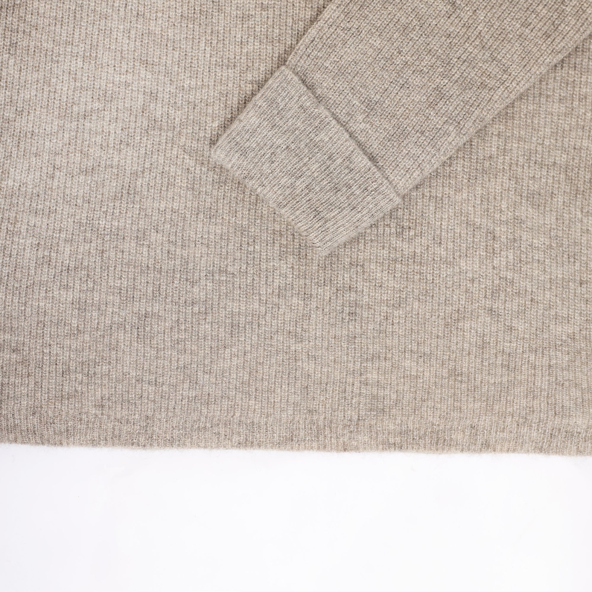 Men’s Yak Wool Half Zip High Neck Jumper Warm Breathable Timeless