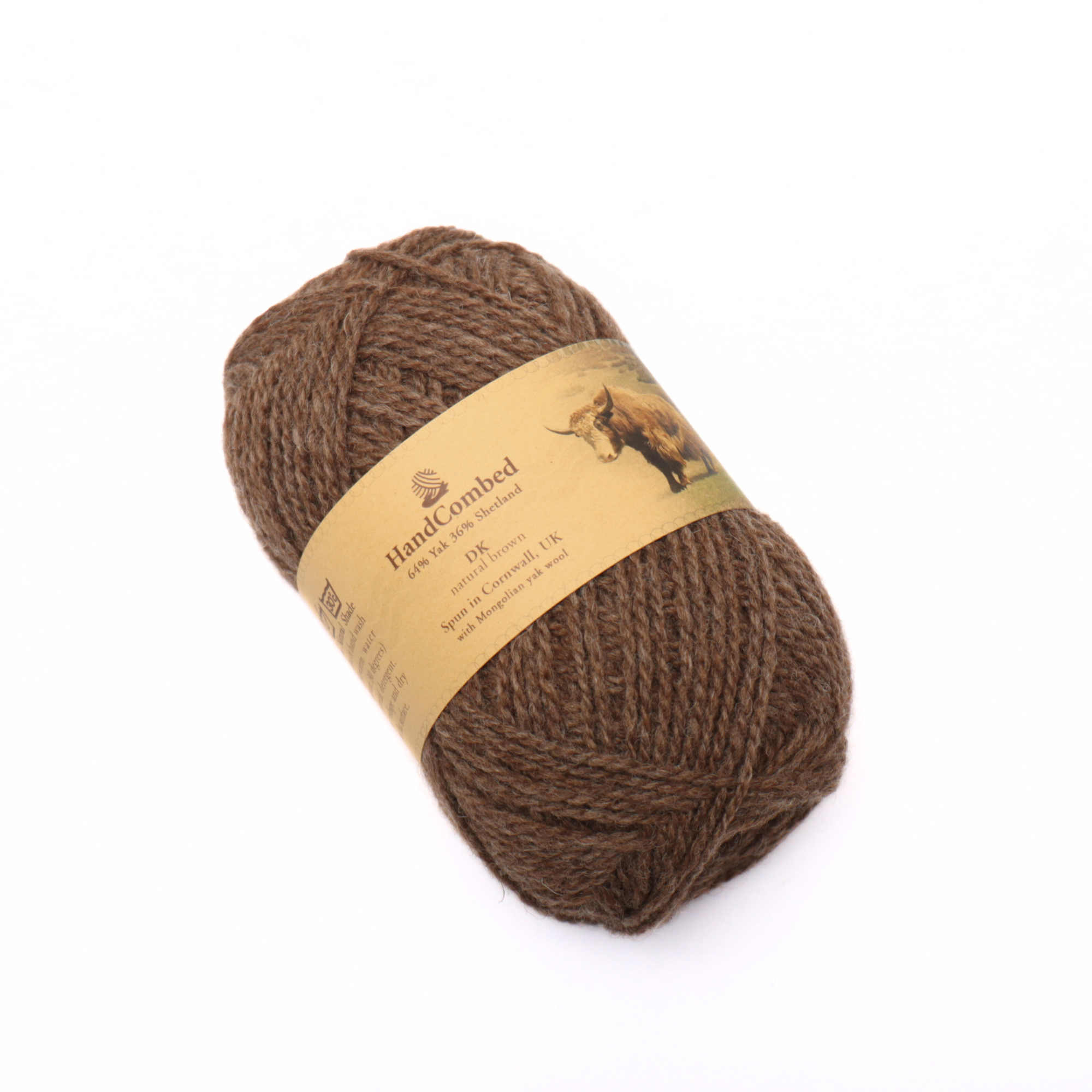 Soft & Warm Yak Wool Blend Natural Shades Hand Knitting Yarn
