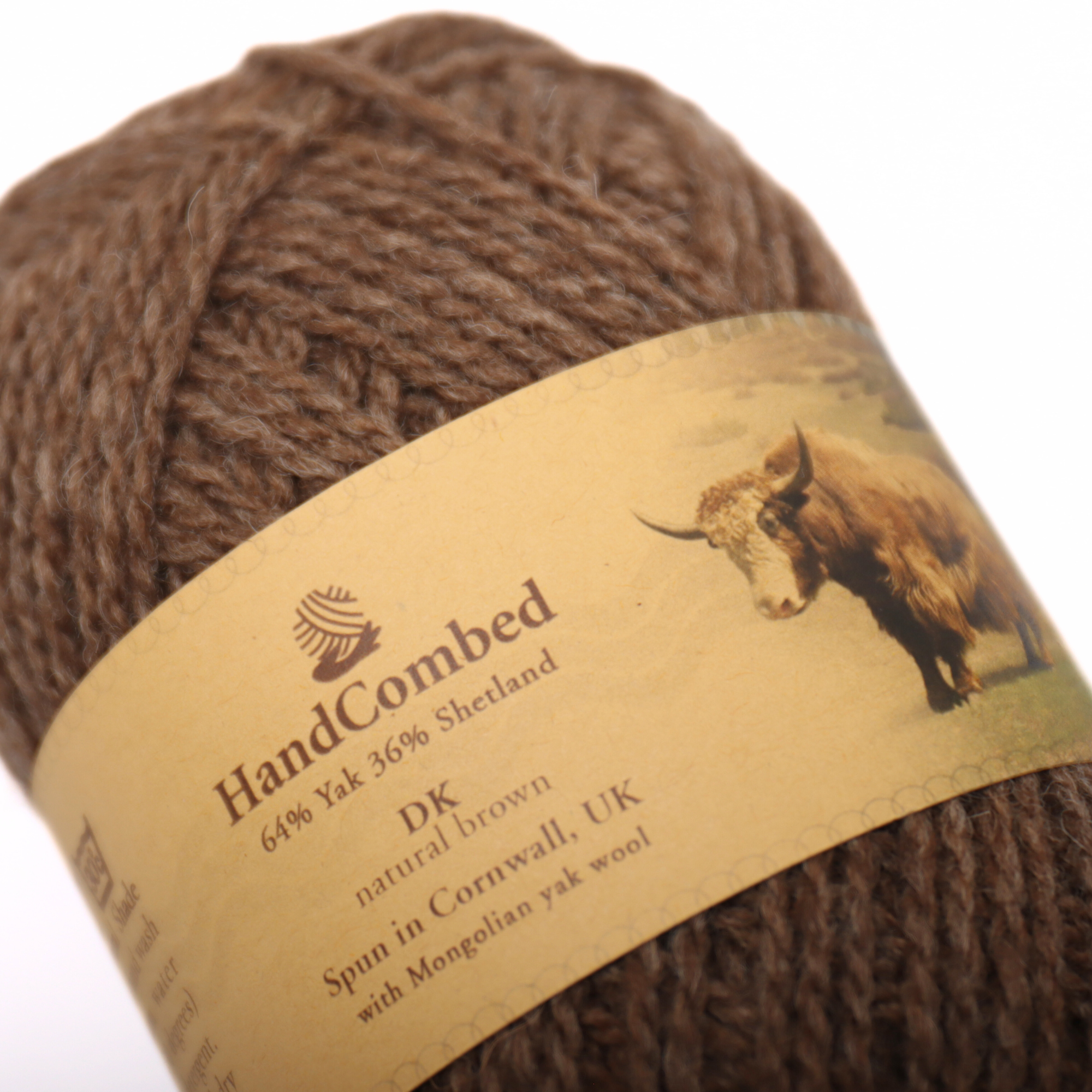 Soft & Warm Yak Wool Blend Natural Shades Hand Knitting Yarn