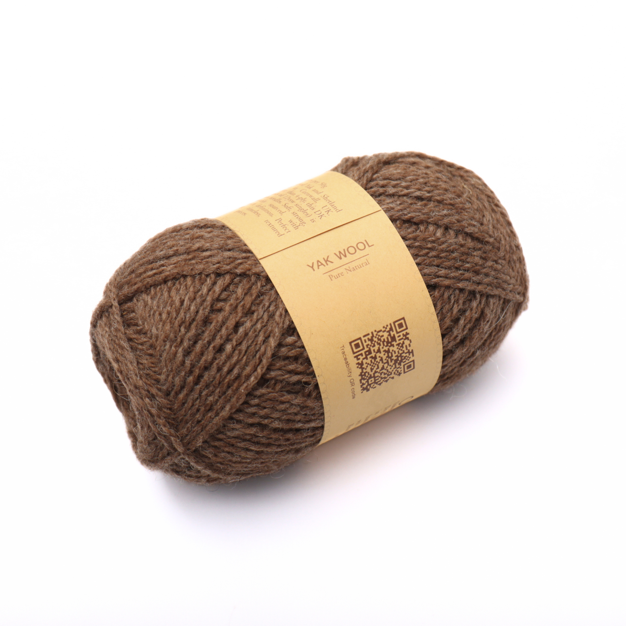 Soft & Warm Yak Wool Blend Natural Shades Hand Knitting Yarn