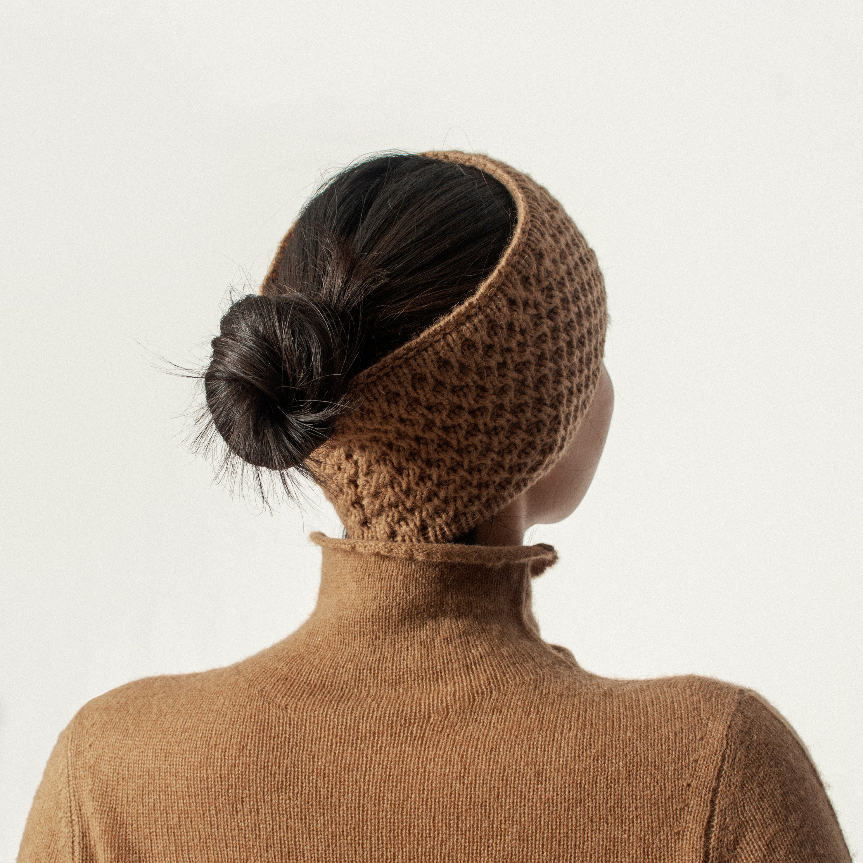 100% Camel Wool Headband