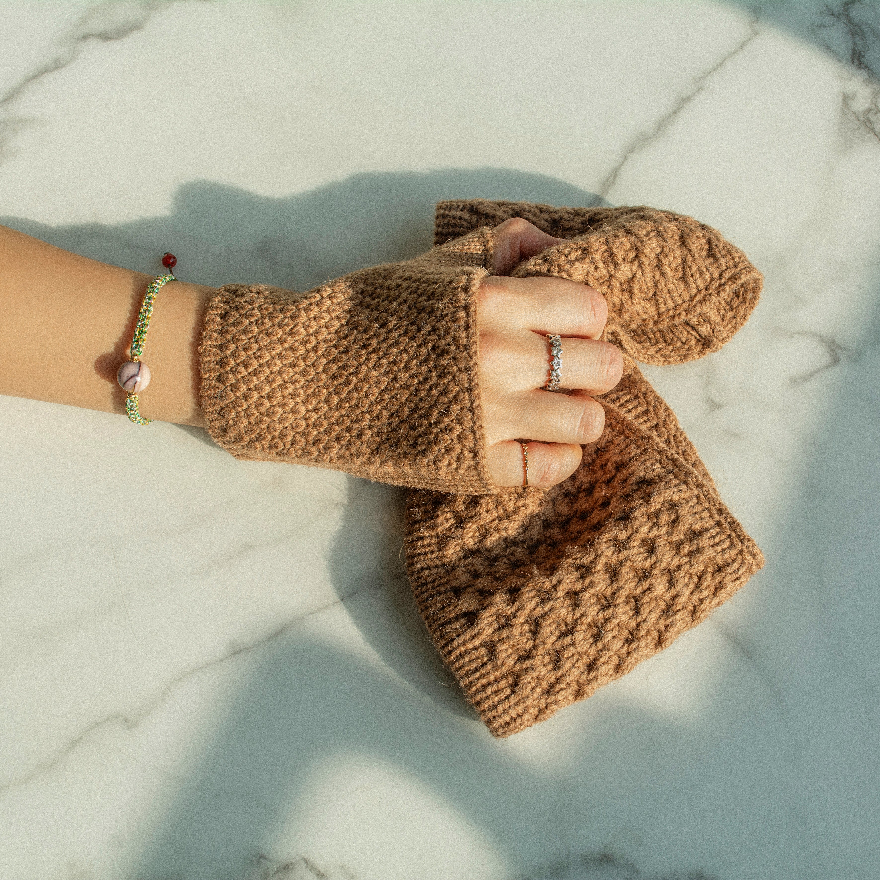 100% Camel Wool Handwarmers