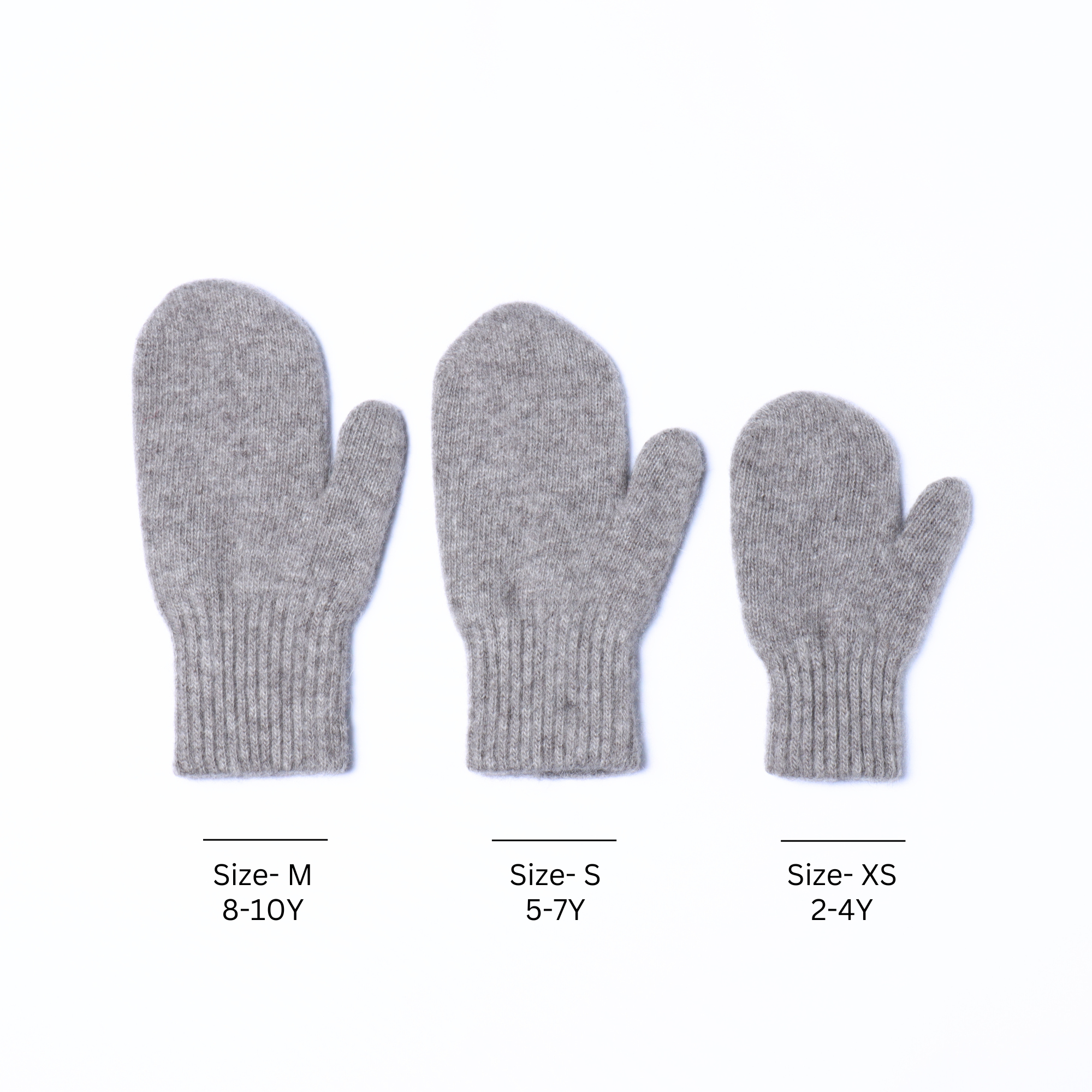 Double Layer Yak Wool Children Mittens Unisex Kid's Winter Gloves Super Warm Mittens