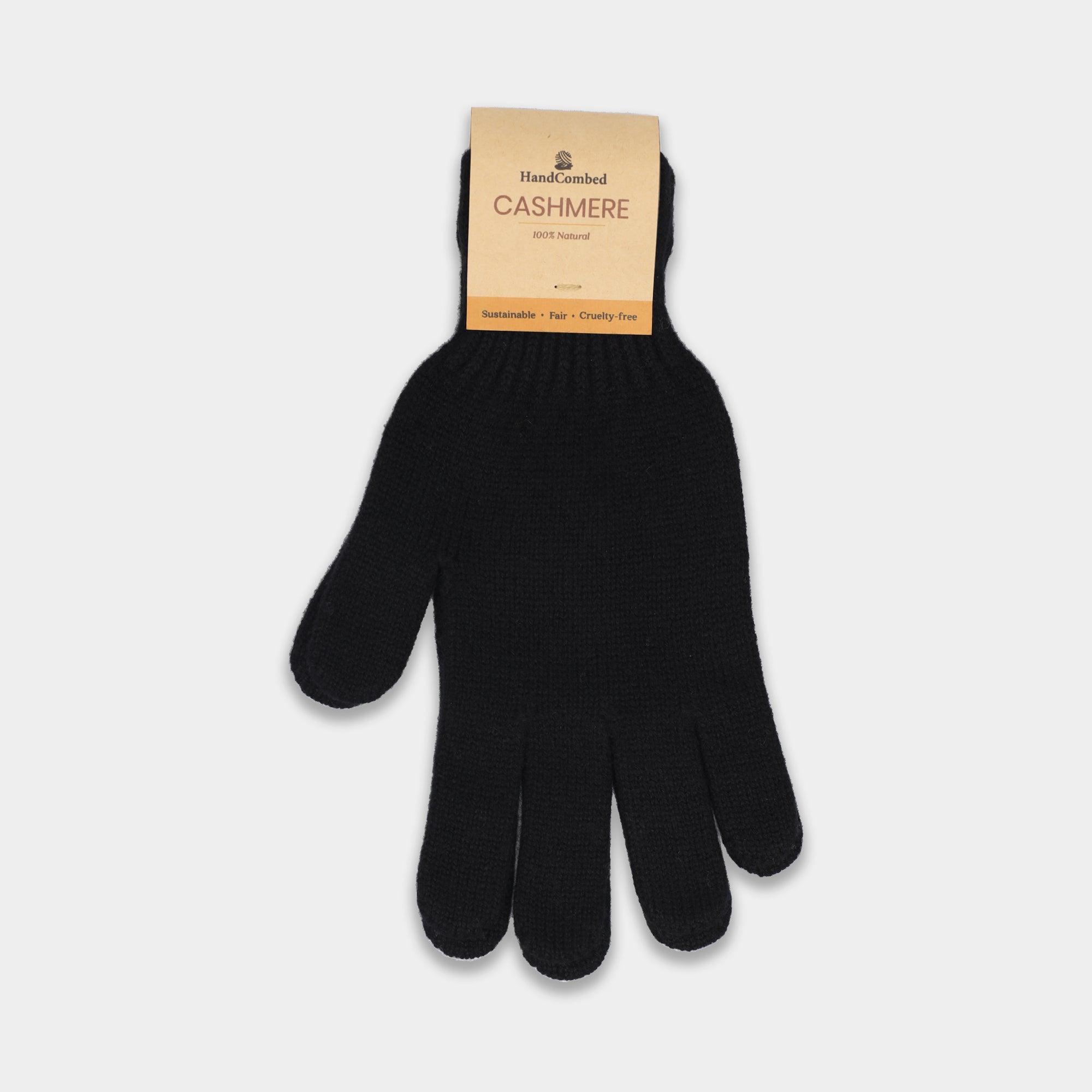 Luxury Cashmere Wool Hat & Gloves Set Warm Soft Stylish