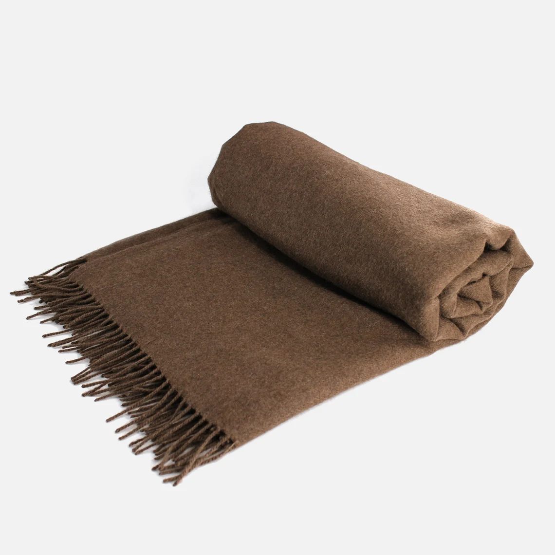 Natural Brown Yak Down Blanket Organic Yak Down Blanket Throw Travel Blanket