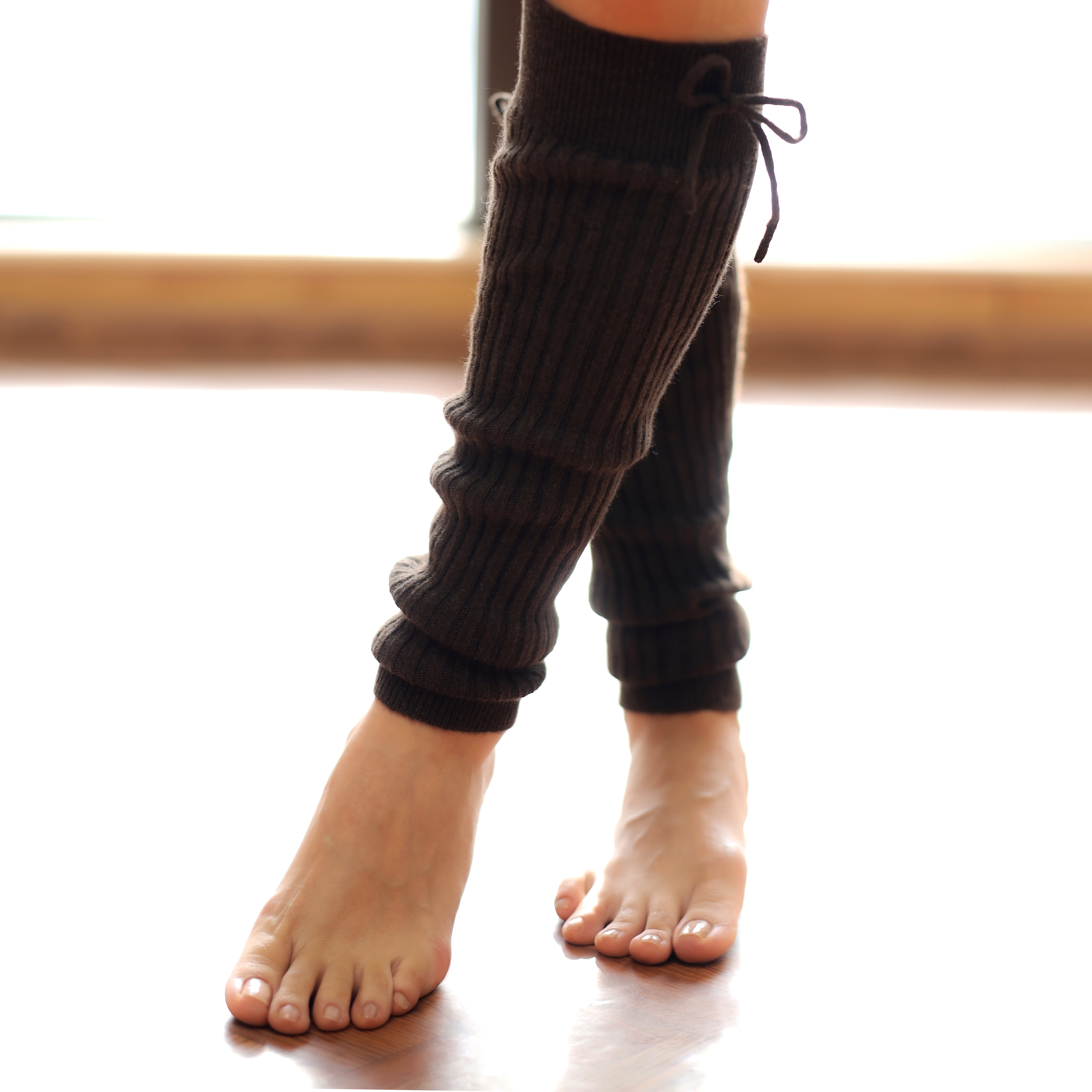 Natural Yak Wool Leg Warmers Mongolian 100% Natural Yak Down Winter Knit Leg Warmer Boot Cuffs