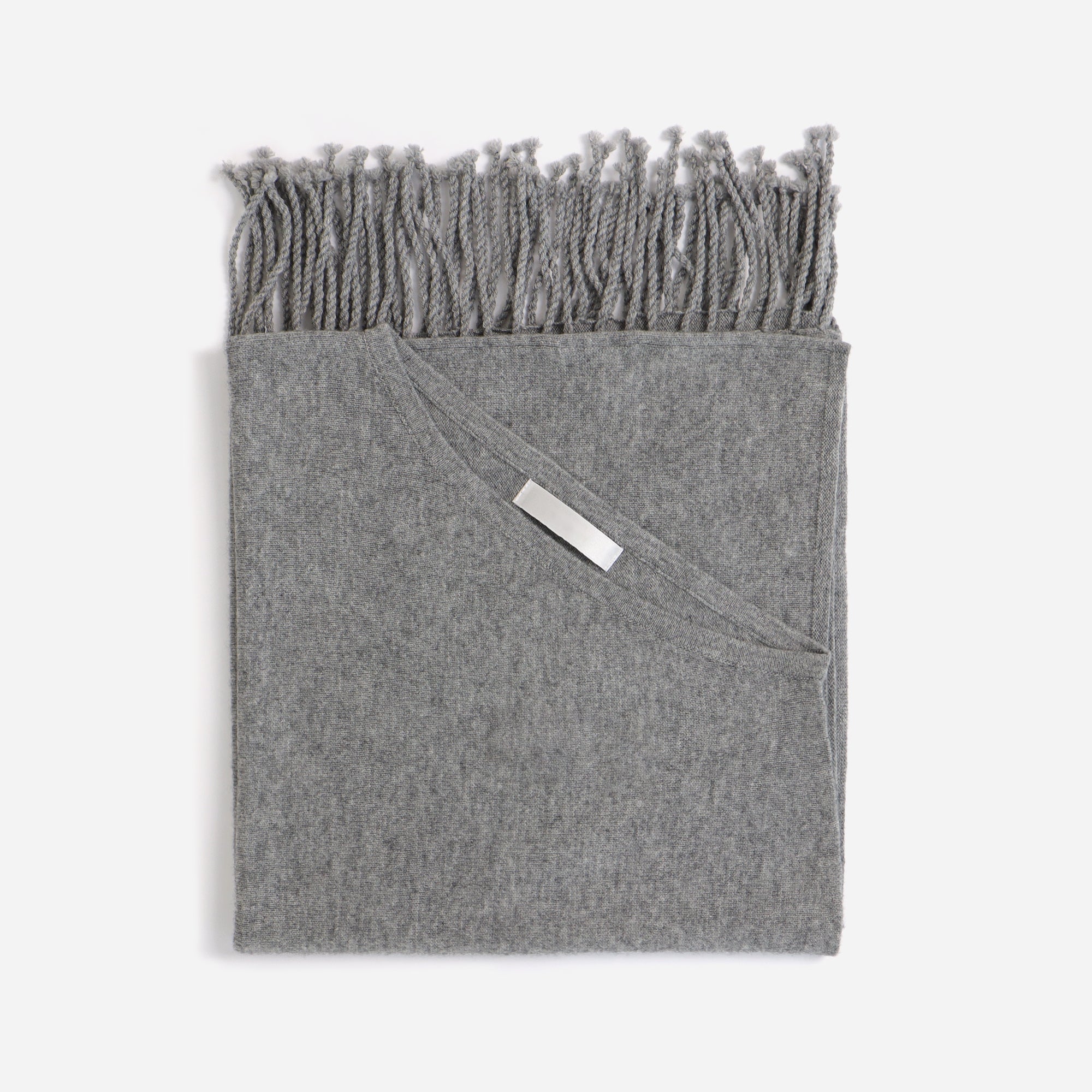 Cashmere Fringed Thin Poncho