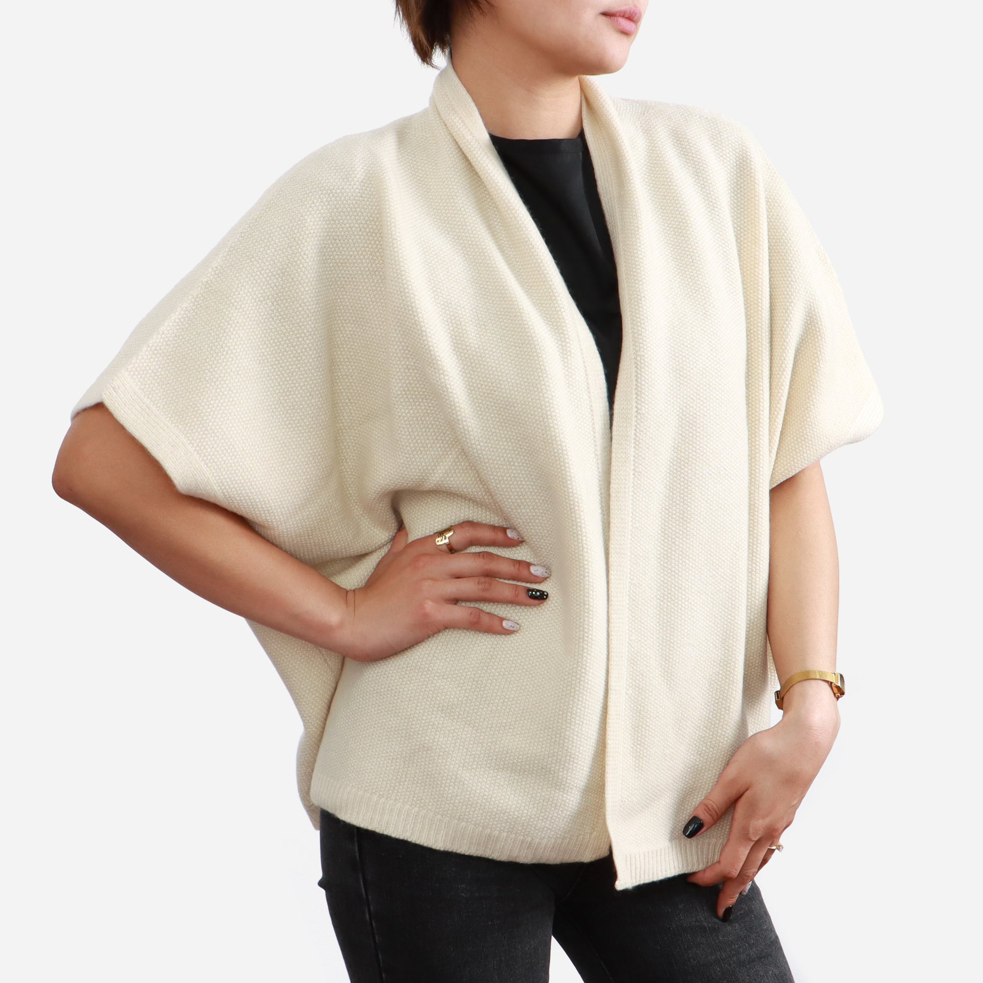 Mongolian Premium Cashmere Poncho