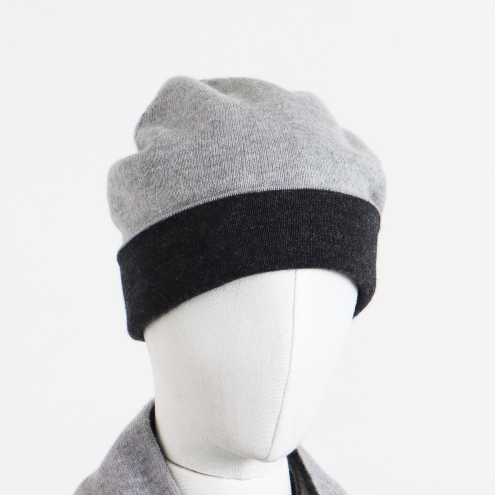 Mongolian Pure Cashmere Double Layer Hat